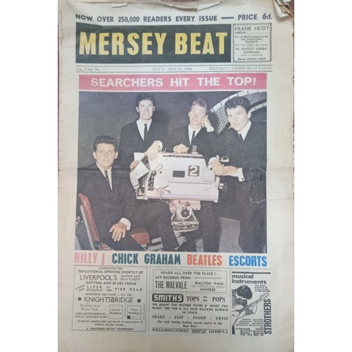 188 - RTV - A collection of eighteen 60/70 & 80s c magazine Mersey Beat, Record Song Book and Pop Weekly f... 