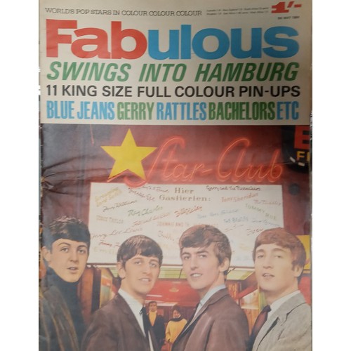 189 - RTV - A collection of twenty four UK sixties magazines including 14 Fabulous magazines formerly the ... 