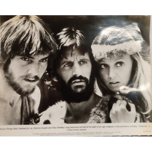 237 - RTV - Three Ringo Starr Caveman promotional photographs