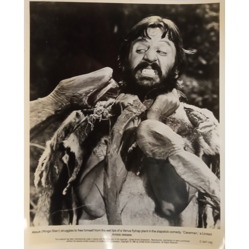 237 - RTV - Three Ringo Starr Caveman promotional photographs