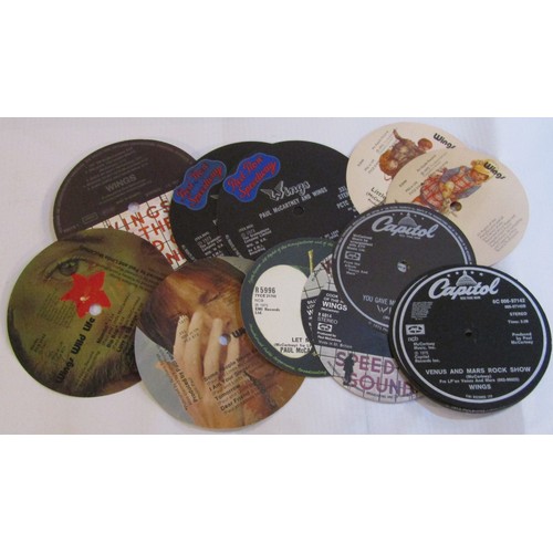 243 - RTV - Thirty Four Unused Record Labels for Paul McCartney and Wings releases by Apple, Capitol and M... 