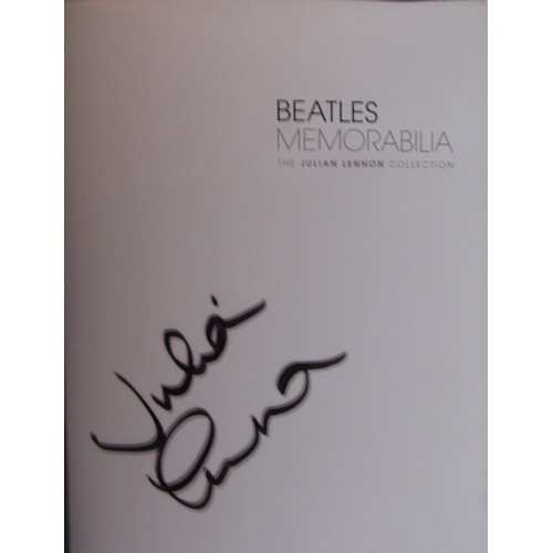 307 - The Beatles Memorabilia: The Julian Lennon Collection Hardback book, signed by Julian Lennon