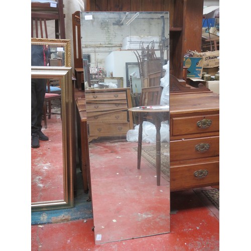 66 - Two 20th century wall mirrors, plus ex dressing table mirror
