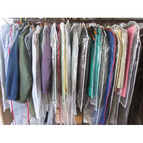 81 - Parcel of mostly vintage ladies clothing, various labels