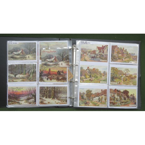 259 - Album of Approximately 150+ postcards, various designers including Jotter, Charles E. Flower, Thomas... 