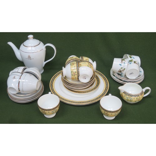 101 - Parcel of various part tea sets Inc. Wedgwood, QEII, and F.C Emery. Approx. 30+ pieces