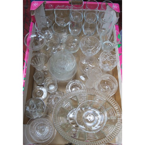 120 - Parcel of various glassware