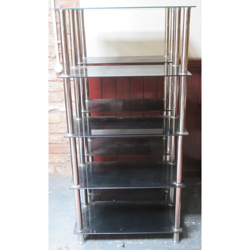 50 - Two set of 20th century VonHaus shelves, plus quantity of loose VonHaus shelves and attachments for ... 