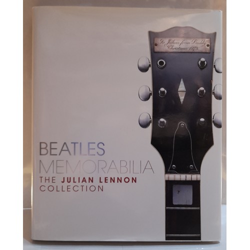 21 - Julian Lennon Beatles Memorabilia book with book plate signature