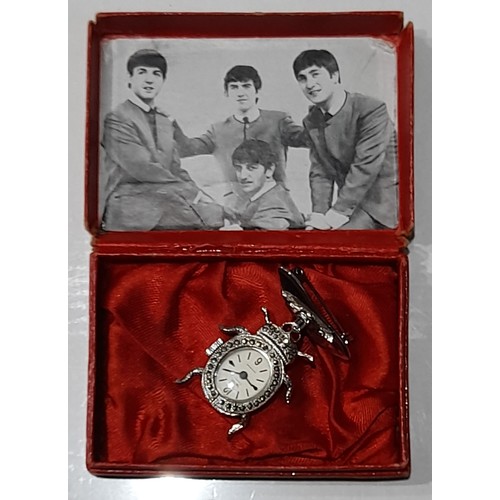 77 - The Beatles Smiths Beetle watch complete with original box. UK c.1964