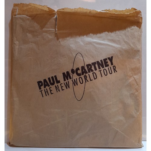 98 - Four Paul McCartney concert programmes and concert ticket for London Earls Court