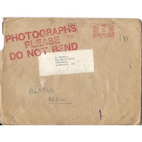 131 - A small collection of Beatles Fan Club material including photographs