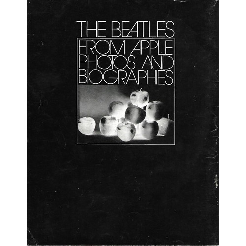 136 - The Beatles From Apple Photos and Biographies 1971 Apple Promotional Book