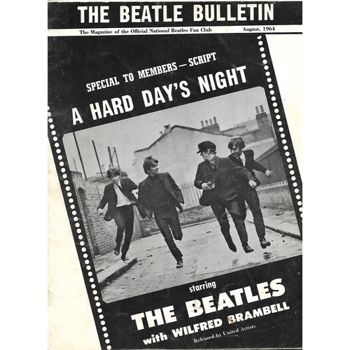 146 - Official Beatles Fan Club August 1964 A Hard Day’s Night Script