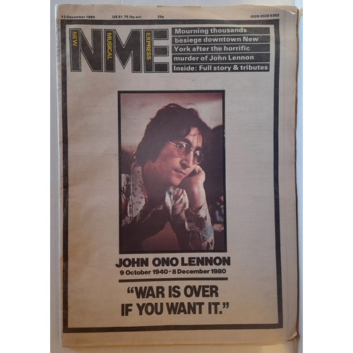 158 - A collection of scrapbooks and Lennon newspapers