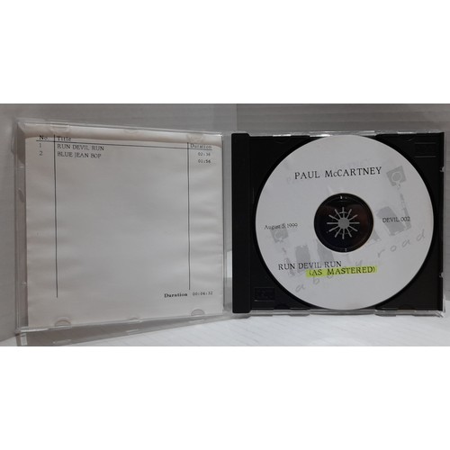 237 - A collection of four Paul McCartney Run Devil Run era Abbey Road Acetate CD’s DEVIL 1, DEVIL 2, DEVI... 