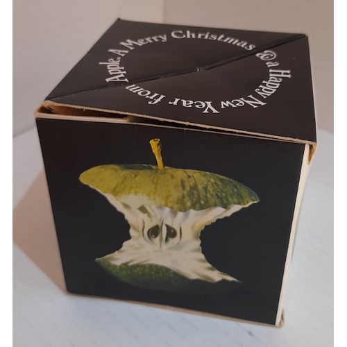 258 - A late 1960s Apple Records promotional Christmas cube which was given away as a Christmas gift by Th... 