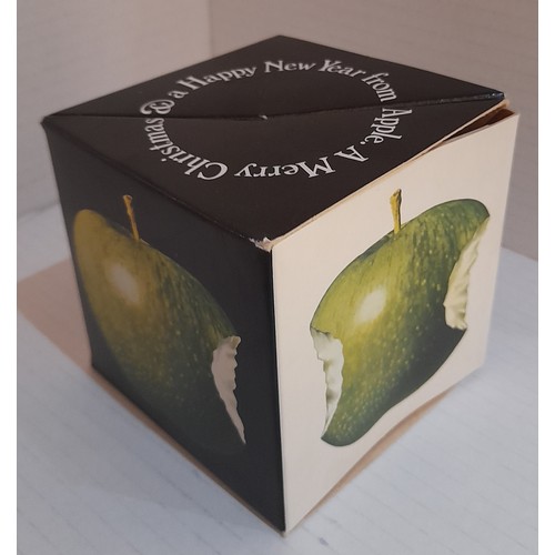 258 - A late 1960s Apple Records promotional Christmas cube which was given away as a Christmas gift by Th... 