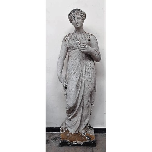 268 - Classical statue of Aphrodite the Goddess, constructed from fibreglass and coated with a cement like... 