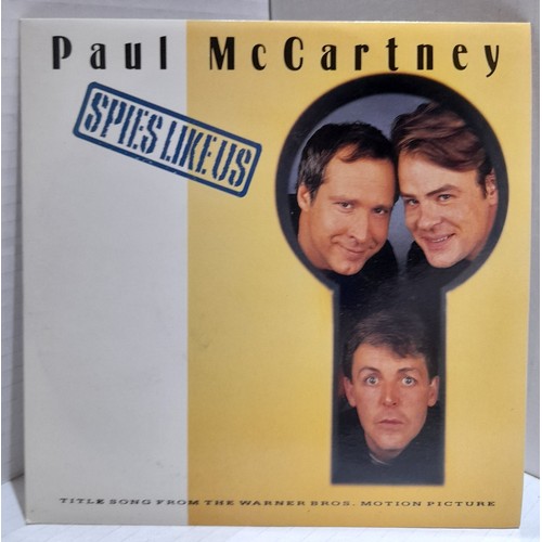 269 - A small collection of Paul McCartney 7” singles including Not For Sale stickered copies of Say, Say,... 