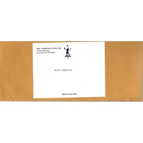 286 - Collection of tickets and passes and notes with regards performance of Paul McCartney’s Standing Sto... 