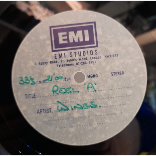 291 - Three EMI Studios One Sided Acetate Albums marked Reel A, B , C containing unreleased Paul McCartney... 