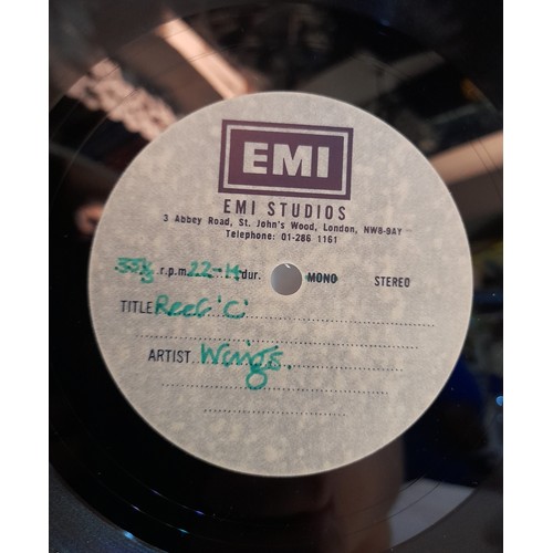 291 - Three EMI Studios One Sided Acetate Albums marked Reel A, B , C containing unreleased Paul McCartney... 