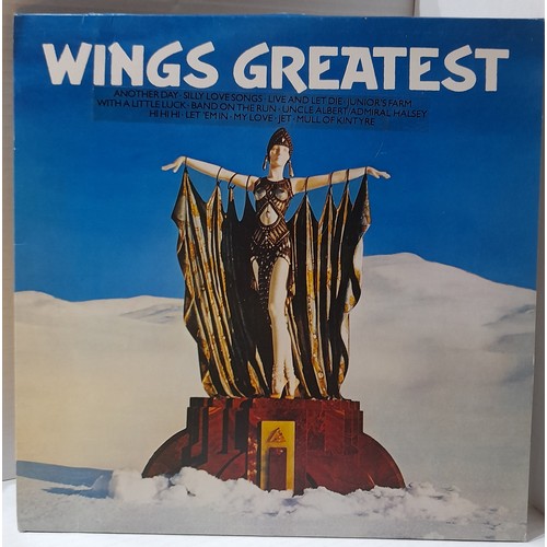 313 - Collection of Paul McCartney and Wings albums Back To The Egg, Greatest Hits, Speed Of Sound, Venus ... 