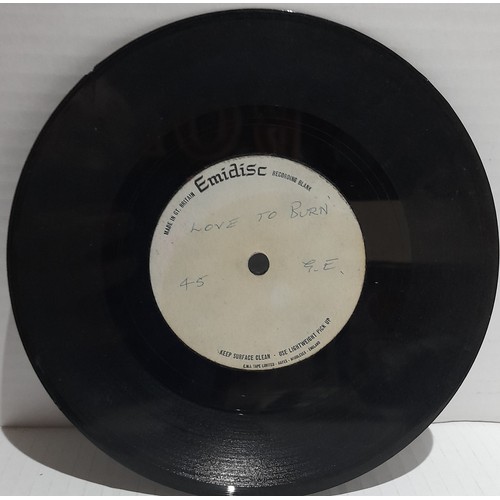 315 - Collection of nine Emidisc white label acetates including Manfred Man Pretty Flamingo, Paul Jones Co... 