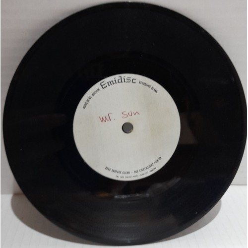 315 - Collection of nine Emidisc white label acetates including Manfred Man Pretty Flamingo, Paul Jones Co... 