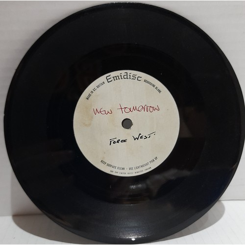 315 - Collection of nine Emidisc white label acetates including Manfred Man Pretty Flamingo, Paul Jones Co... 