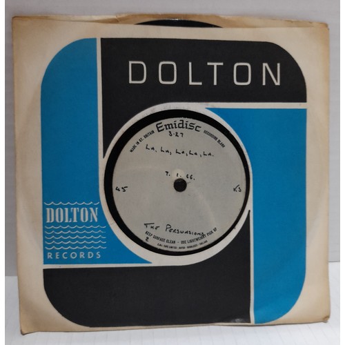 315 - Collection of nine Emidisc white label acetates including Manfred Man Pretty Flamingo, Paul Jones Co... 