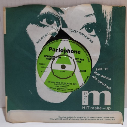 346 - Collection of A label Demo Singles for Columbia and Parlophone including Mike Sedgewick R5694, Kippi... 