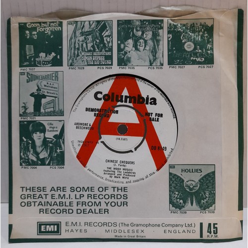 346 - Collection of A label Demo Singles for Columbia and Parlophone including Mike Sedgewick R5694, Kippi... 