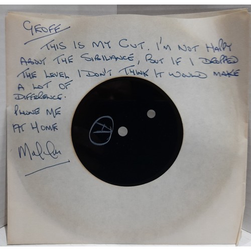 367 - A collection of Nick Heyward Acetates and records including PRT Studio’s Take That Situation 7” , Ca... 