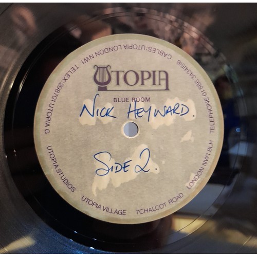 367 - A collection of Nick Heyward Acetates and records including PRT Studio’s Take That Situation 7” , Ca... 