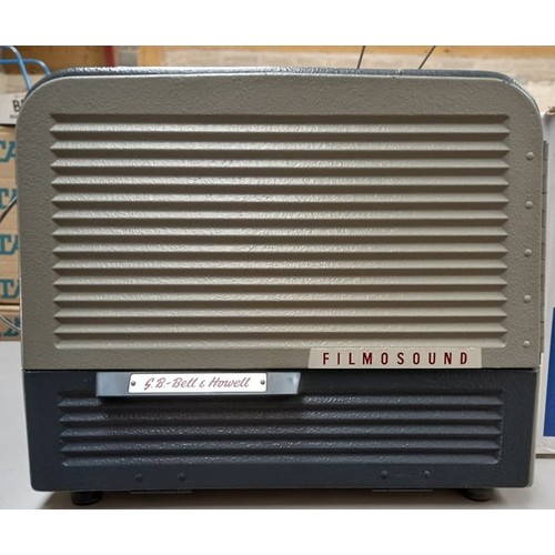 388 - Bell & Howell Phase 50 cycle Transformer with Bell & Howell Model 640 Filmosound projector and Bell ... 