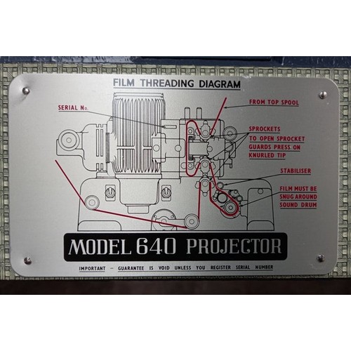 388 - Bell & Howell Phase 50 cycle Transformer with Bell & Howell Model 640 Filmosound projector and Bell ... 