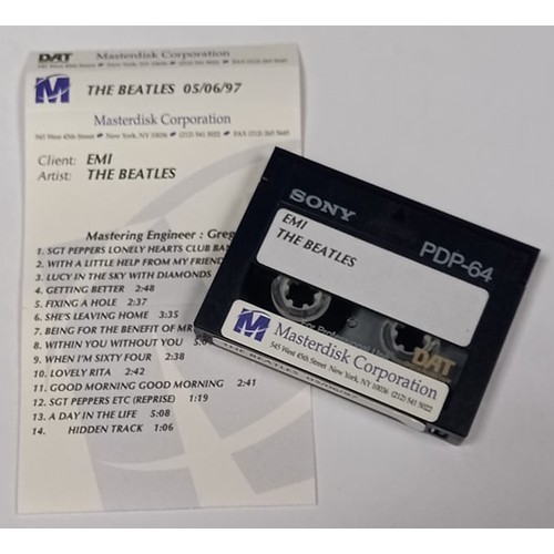 375 - The Beatles Sgt Pepper DAT Cassette