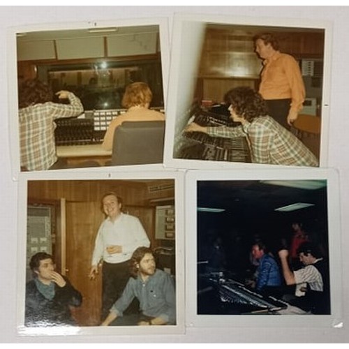 215 - Three colour photographs of Paul McCartney taken during the recording of Band On The Run with one of... 