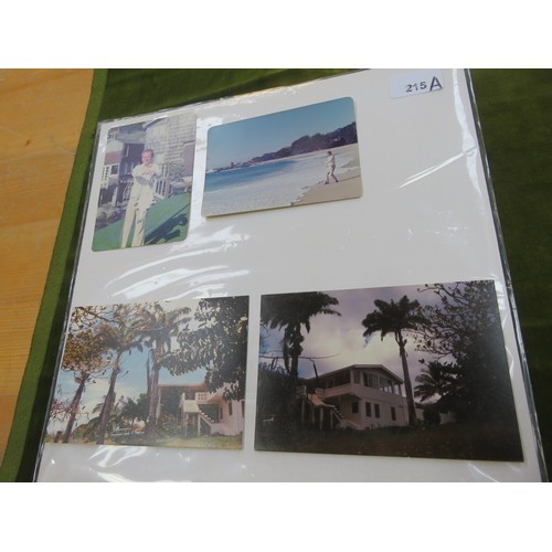 215A - Collection of photographs of Geoff Emerick home in Montserrat