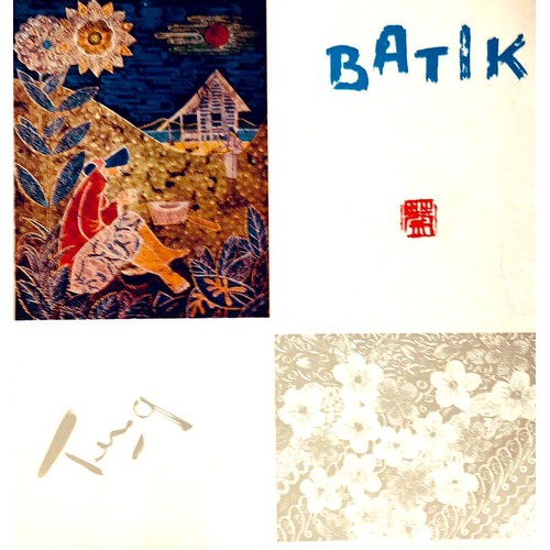 108 - EXTREMELY FINE BATIK PICTURE BY CHUAH THEAN TENG (MALAYSIAN 1914-2008)