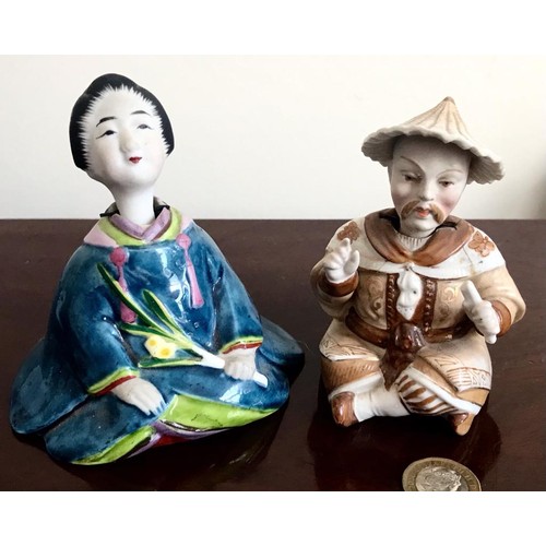 147 - TWO CHINA 'NODDERS'