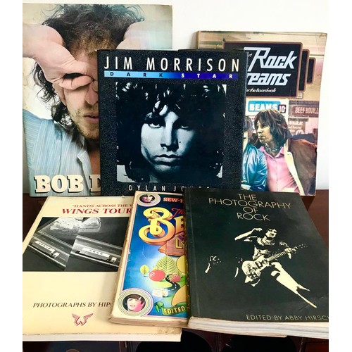 192 - PHOTOGRAPHY OF ROCK, PHOTOS OF WINGS TOUR PLUS FOUR OTHERS