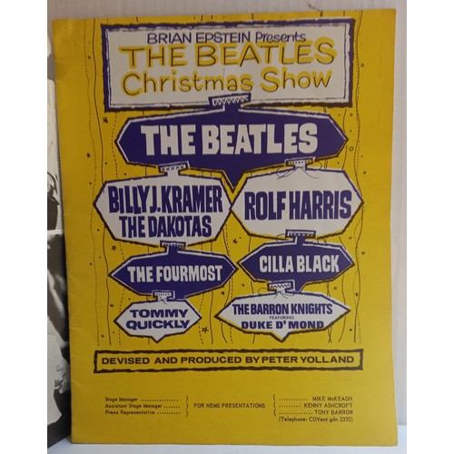 20 - This rare programme is for the Beatles Christmas Shows in Bradford and Liverpool on 21st and 22nd De... 