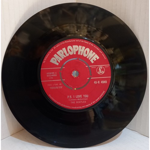 21 - The Beatles Love Me Do-PS I Love You 45-R4949 7” Red Label single