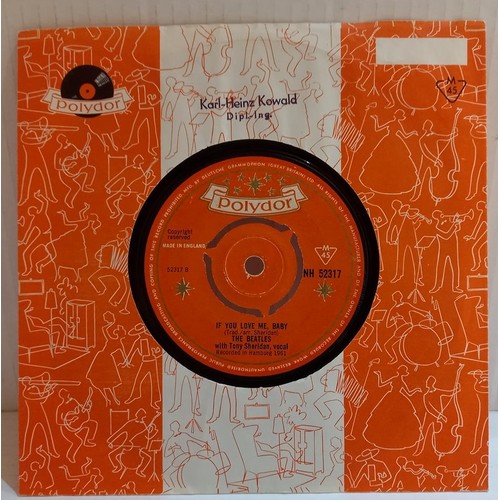 44 - The Beatles Ain’t She Sweet NH52317 UK Issue Orange Scroll Polydor 7” Single