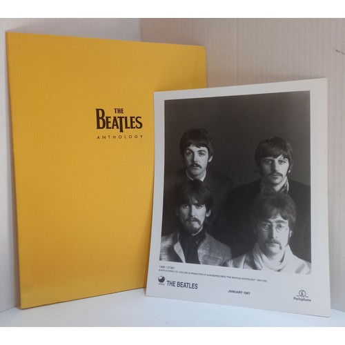 50 - The Beatles Anthology 1-2-3 Press Folders all partial