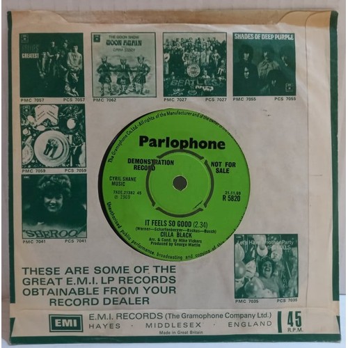 107 - Two Cilla Black Parlophone A Label singles Dont Answer Me and If I Thought You’d Ever Change Your Mi... 