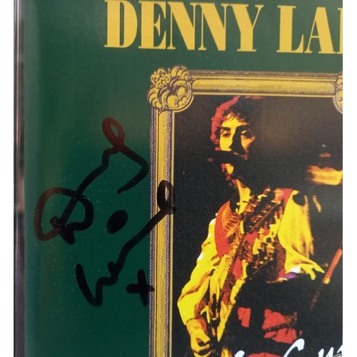 112 - Denny Laine Rock Survivor CD signed by Denny Laine